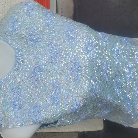 Copy VTG 60s Beaded Sequin  Wool Knit Party Eve Zipper Back SEXY Flapper Gatzby - Picture 11 of 11